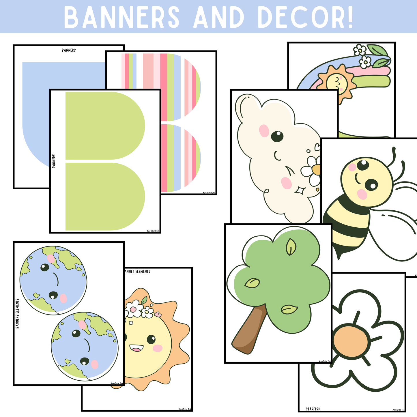 Earth Day Bulletin Board Kit, Spring Classroom Decor, Environmental Awareness, Spring Bulletin Board Ideas, Door Decor Display, Eco Decor (DIGITAL FILE)
