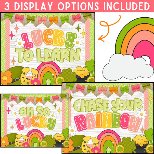 St. Patrick’s Day Bulletin Board Kit, March Bulletin Board Ideas