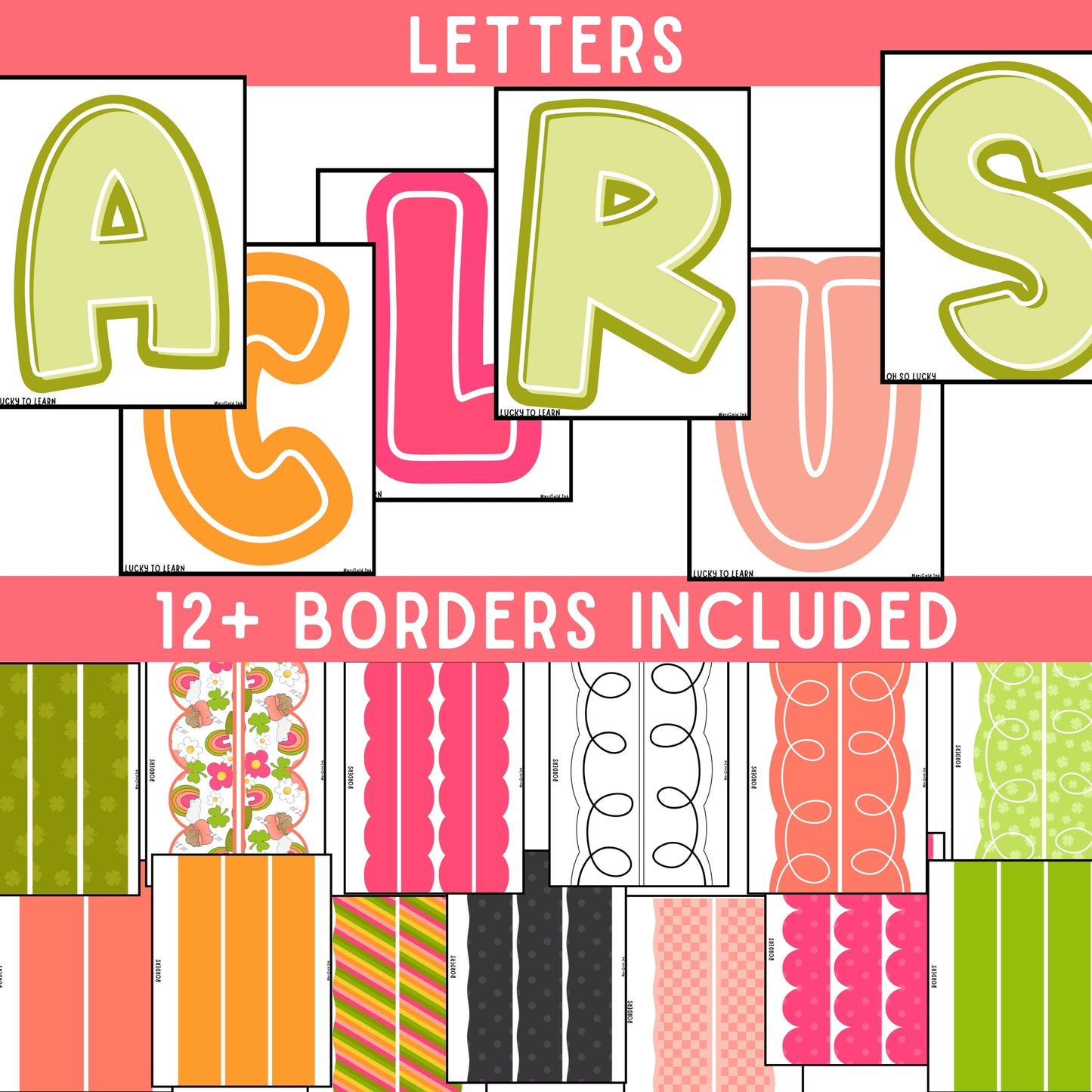 St. Patrick’s Day Bulletin Board Kit, March Bulletin Board Ideas