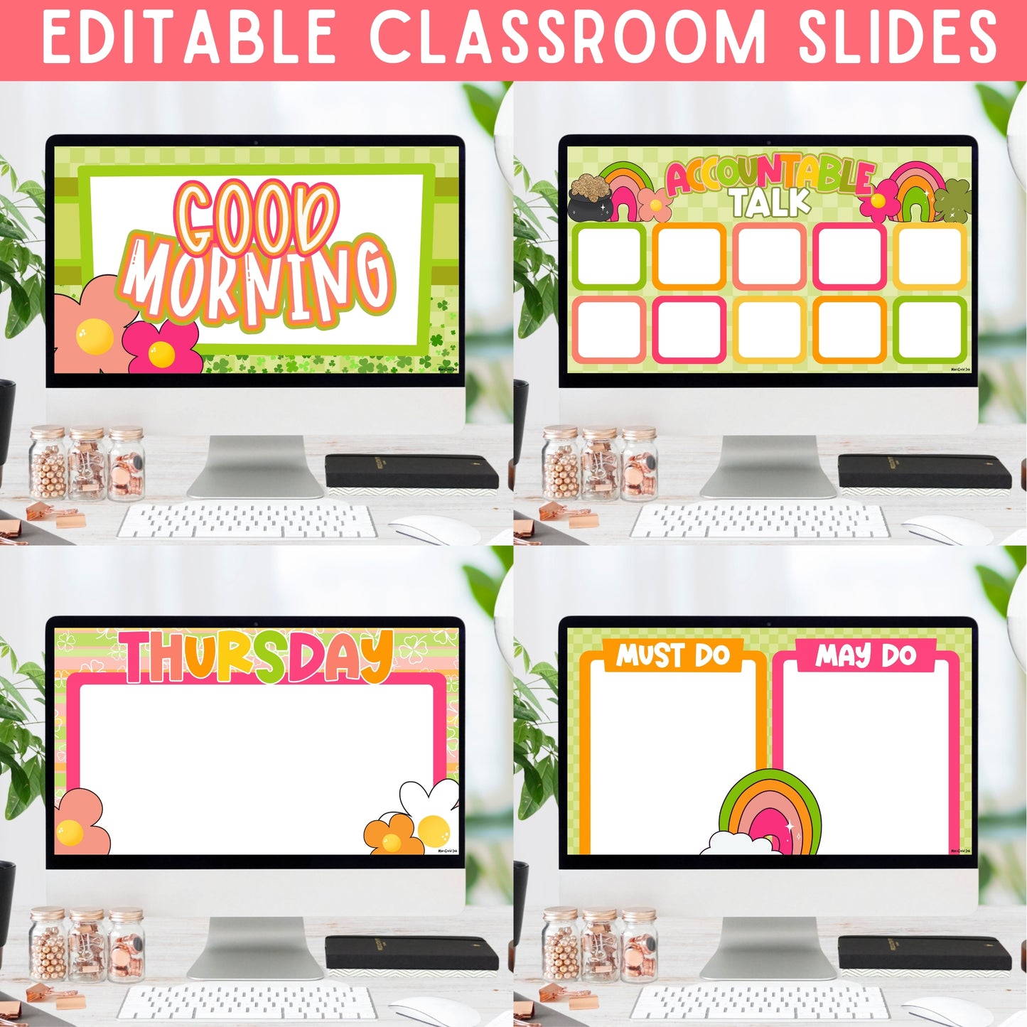 St. Patrick’s Day Classroom Slides (200+ Editable Slides)