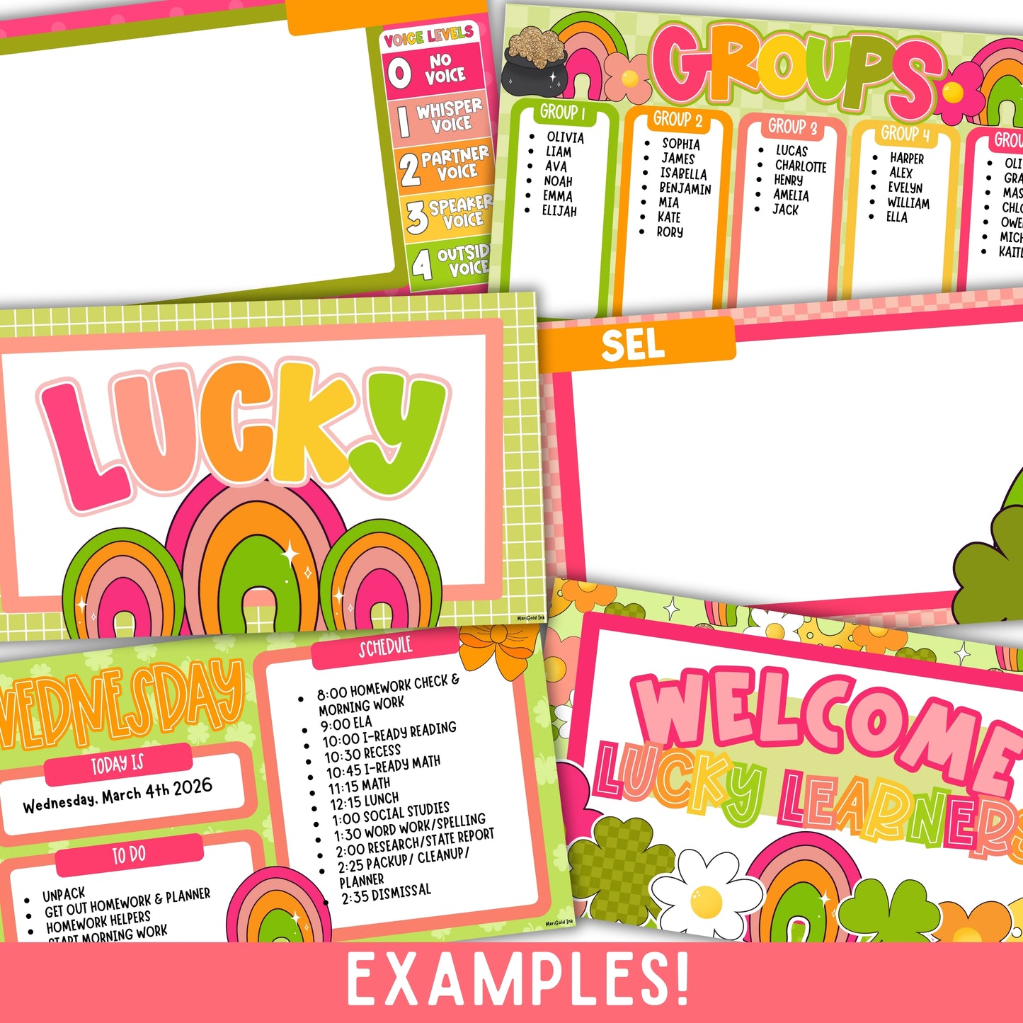 St. Patrick’s Day Classroom Slides (200+ Editable Slides)